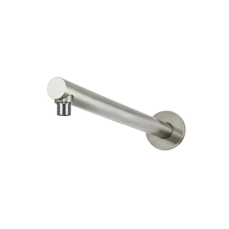 Meir Round Wall Shower Arm 400mm - PVD Brushed Nickel