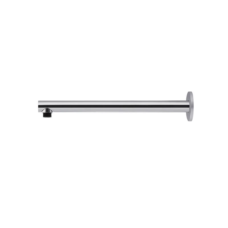 Meir Round Wall Shower Arm 400mm - Polished Chrome - Image 2