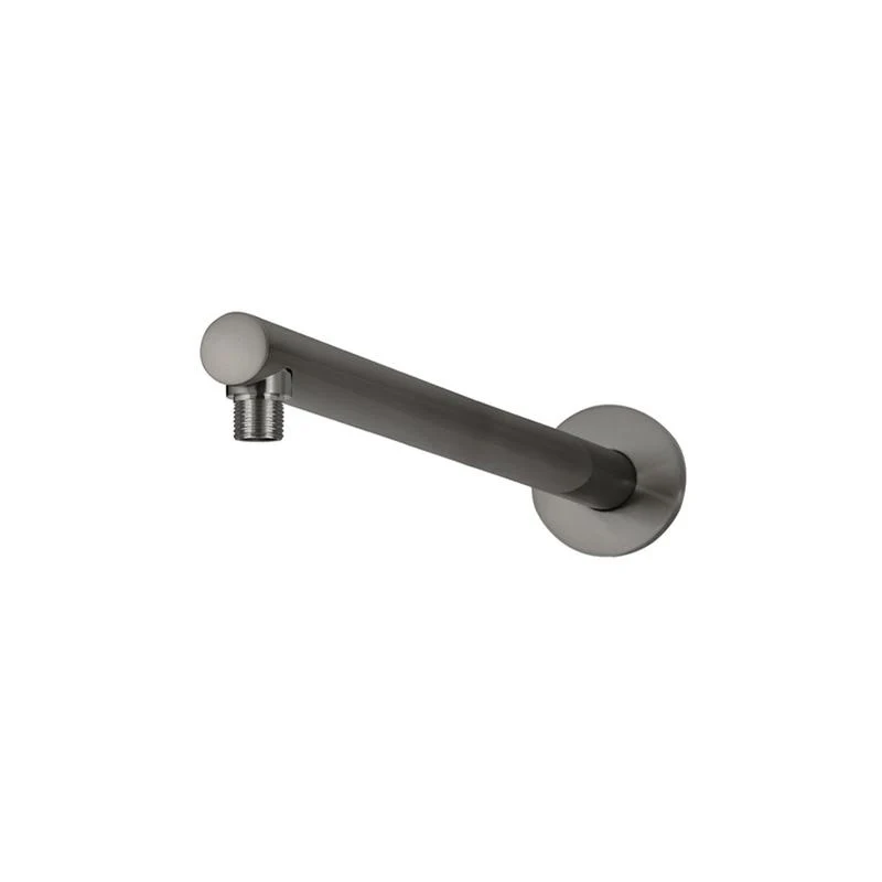 Meir Round Wall Shower Arm 400mm - Shadow Gun Metal