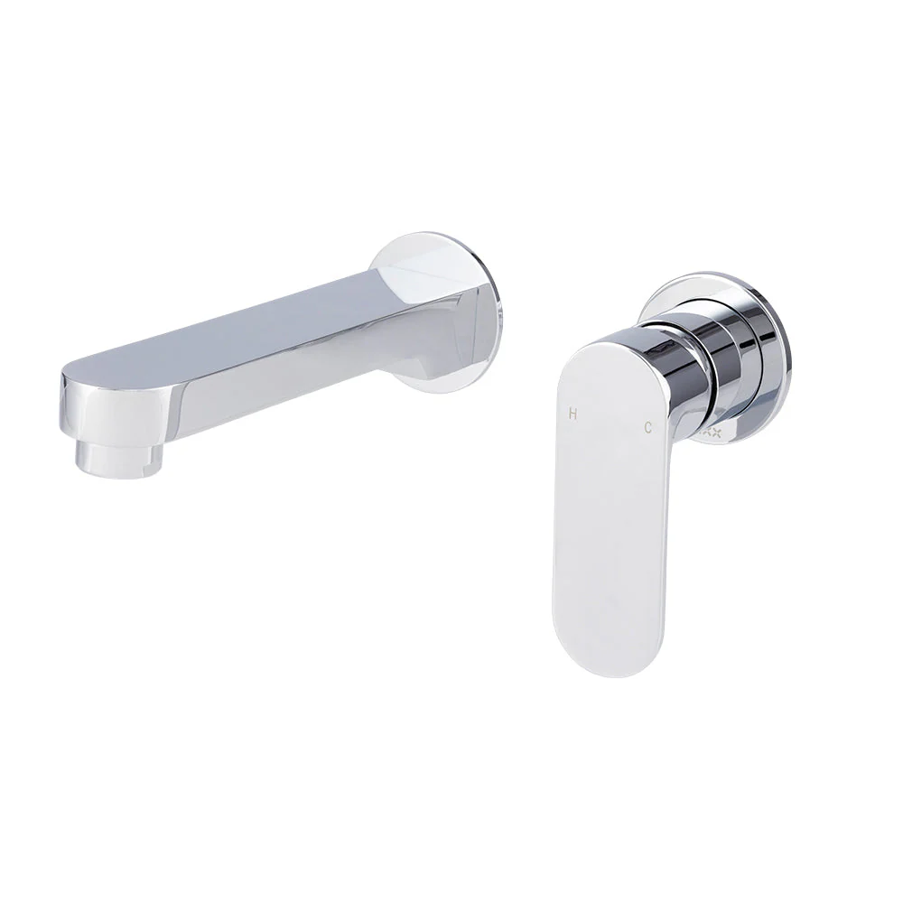 Mixx Saffron Dual Wall Plate Mixer - Chrome