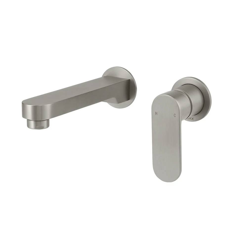 Mixx Saffron Dual Wall Plate Mixer - Gun Metal