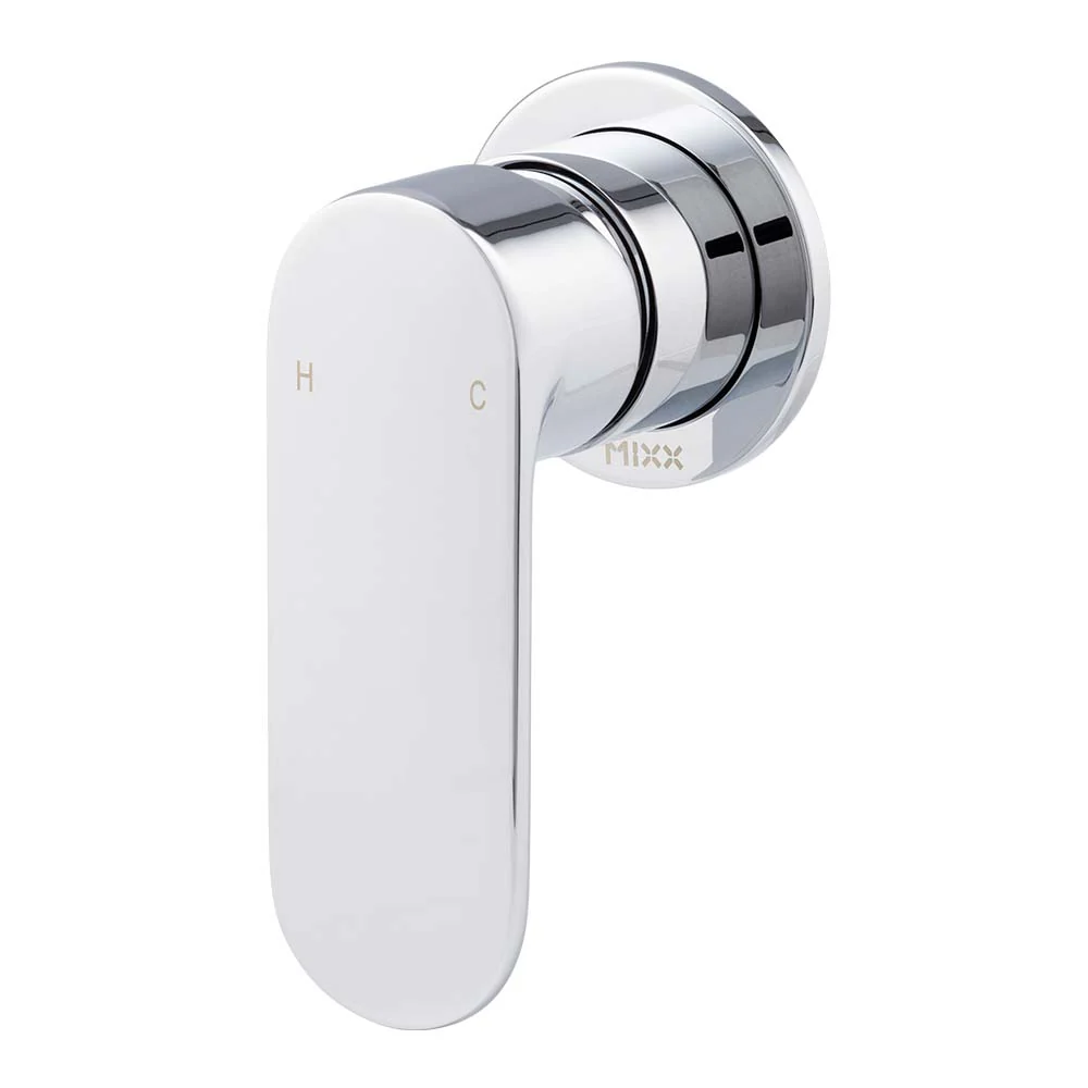 Mixx Saffron Shower Mixer (60mm Backplate) - Chrome