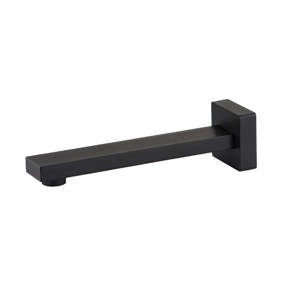 Mixx Sage Bath Spout 200mm - Matt Black