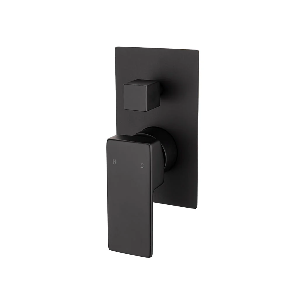 Mixx Sage Shower Diverter Mixer - Matt Black