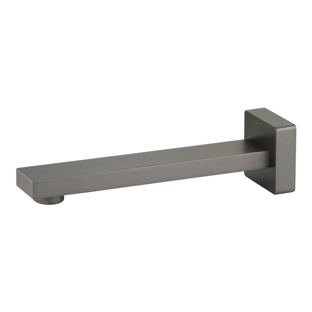 Mixx Sage Wall Basin Spout 200mm - Gun Metal