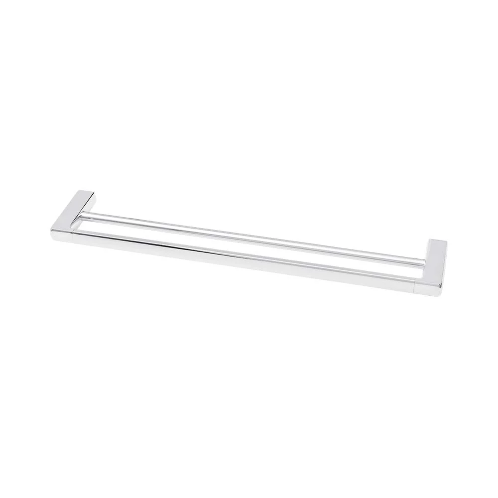 Mixx Sandalwood Double Towel Rail 600mm - Chrome