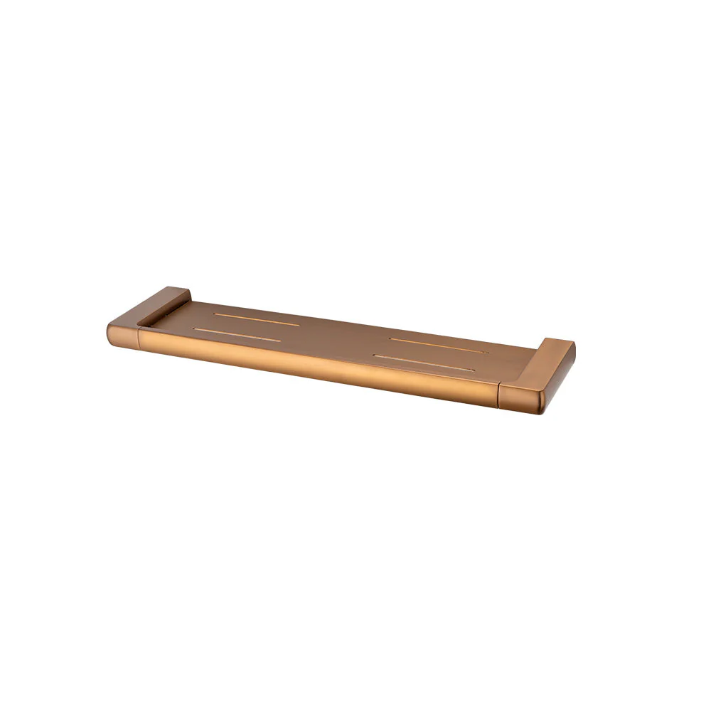 Mixx Sandalwood Shower Shelf - Brushed Bronze