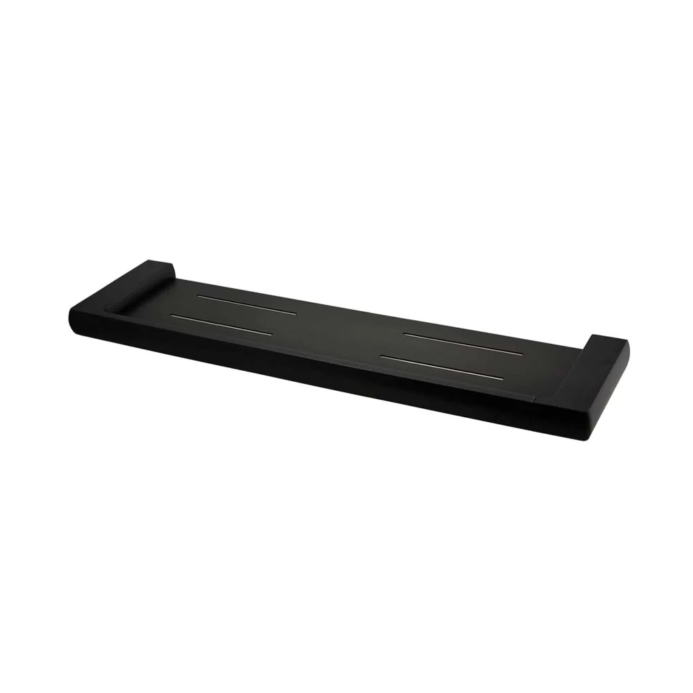 Mixx Sandalwood Shower Shelf - Matt Black