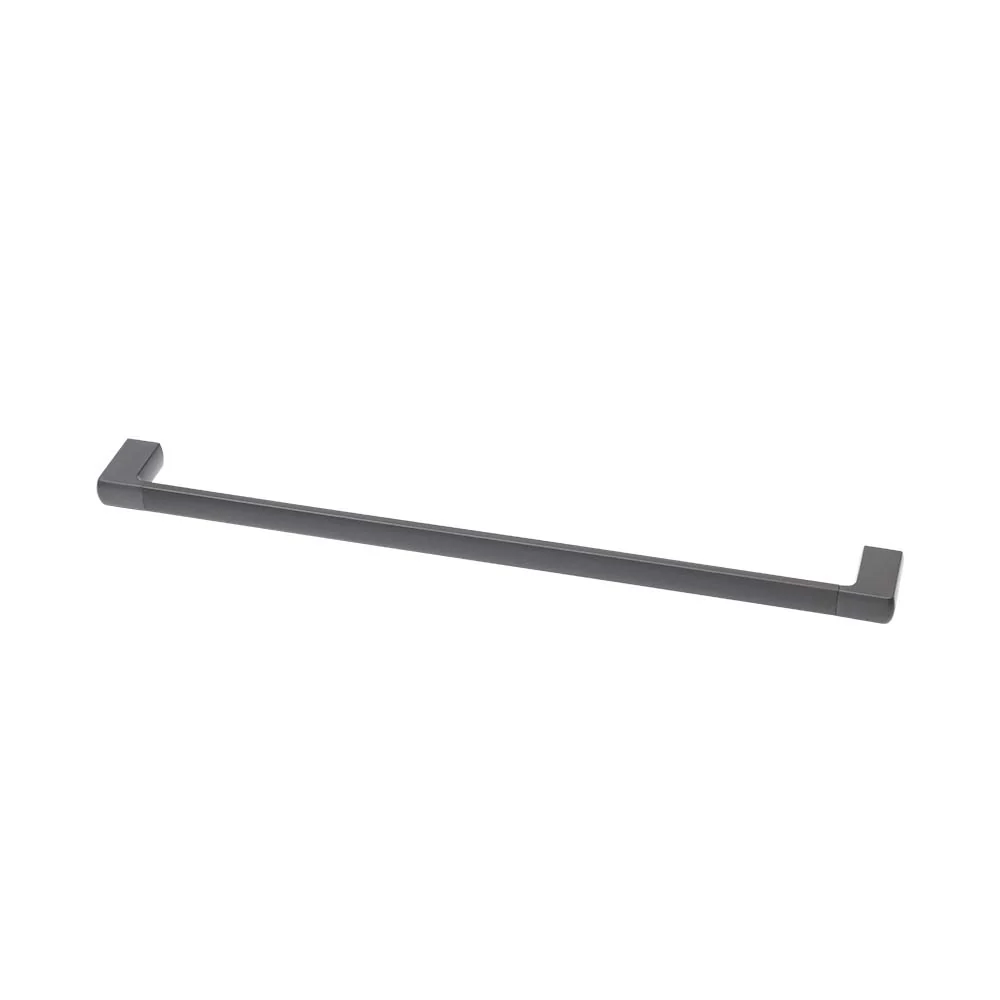Mixx Sandalwood Single Towel Rail 600mm - Gun Metal