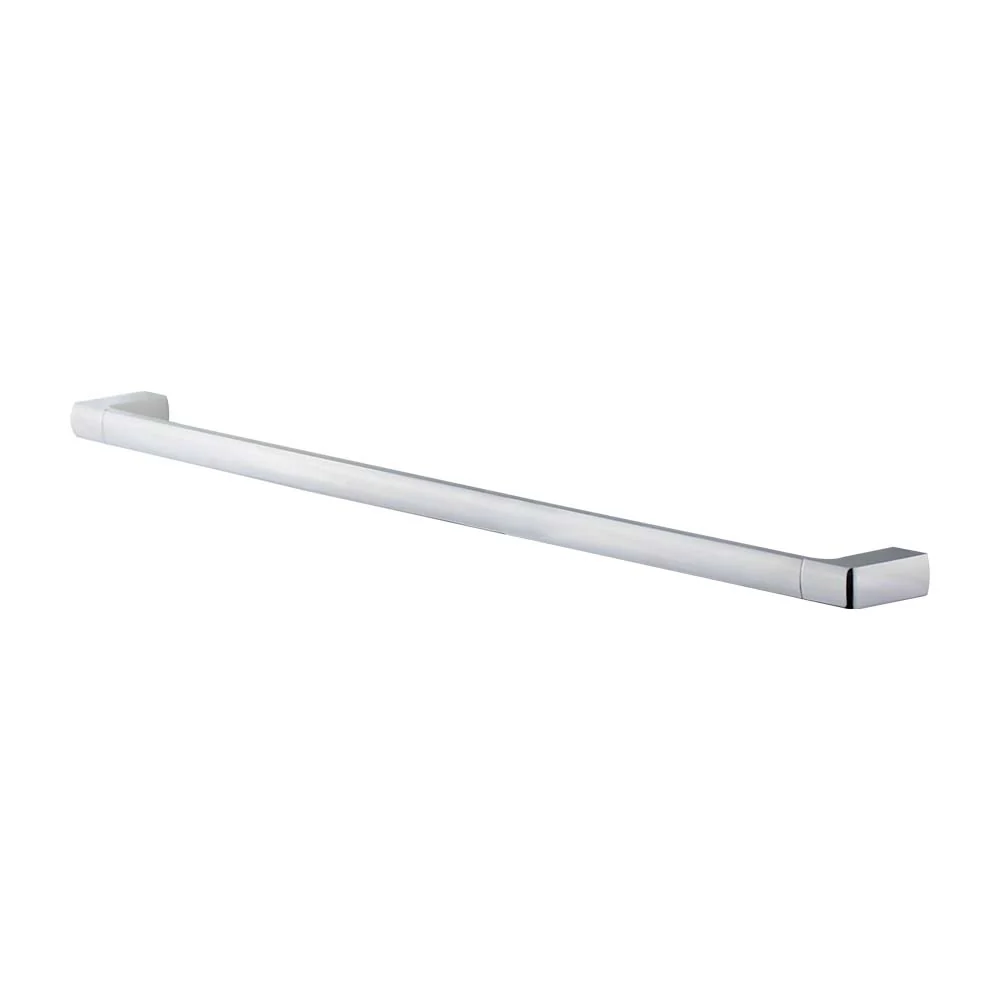 Mixx Sandalwood Single Towel Rail 800mm - Chrome