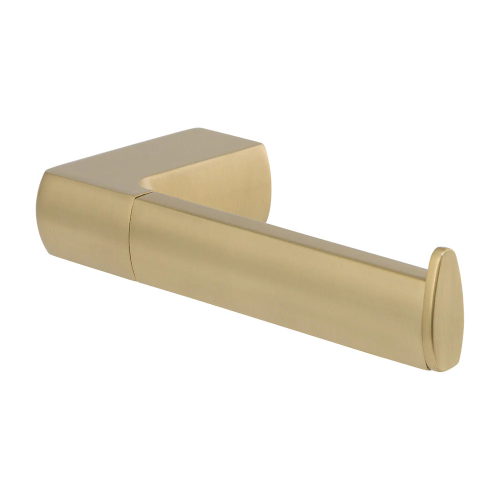 Mixx Sandalwood Toilet Roll Holder - Brushed Gold