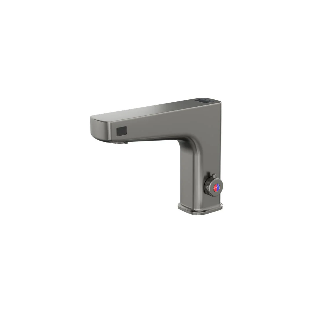 Linsol Sensomax Trio Wave Sensor Basin Mixer - Gunmetal