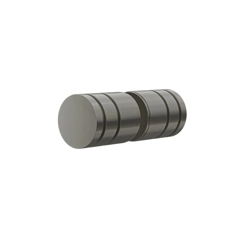 Meir Shower Door Round Handle - Shadow Gun Metal