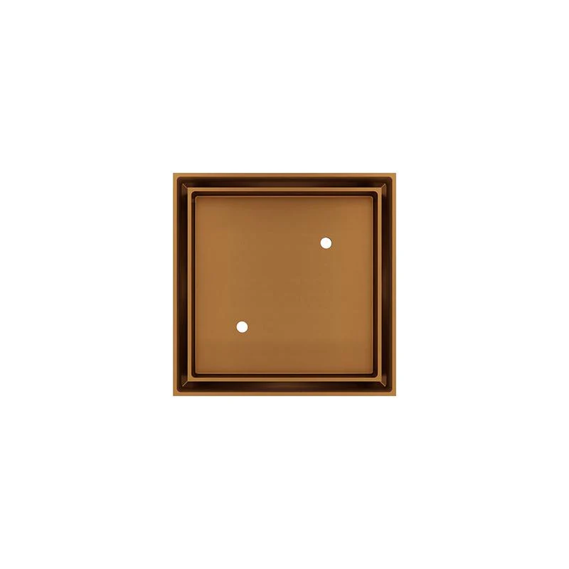 Meir Shower Waste with Tile Insert - Lustre Bronze - Image 4