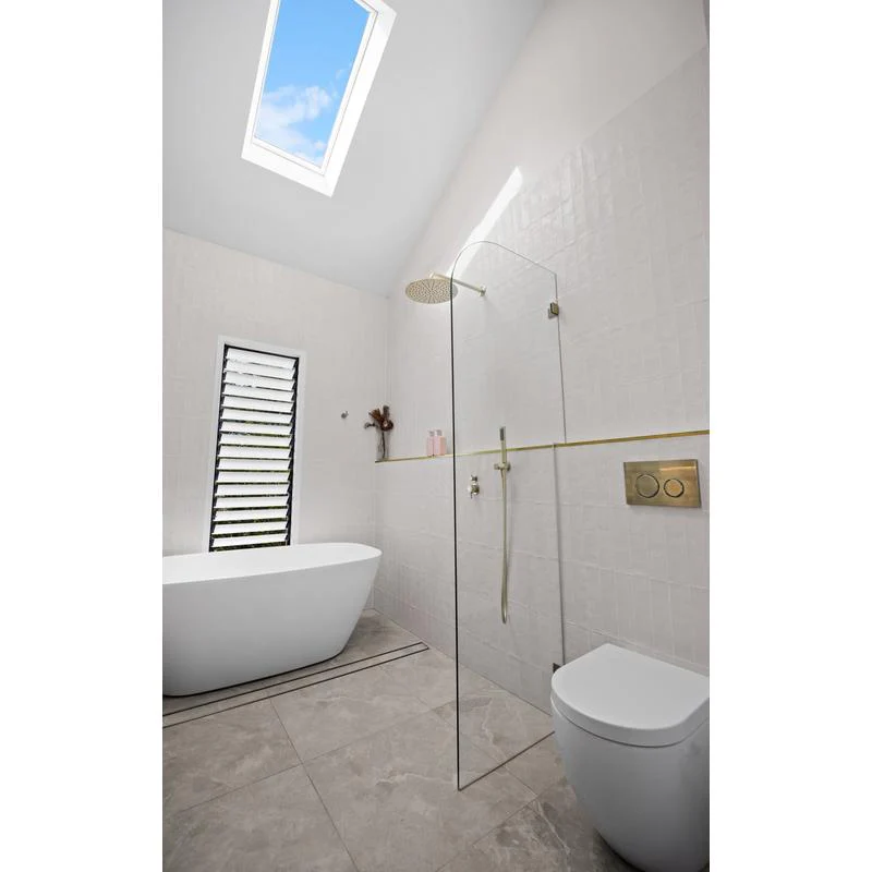Meir Sigma 21 Dual Flush Plates to suit Geberit - PVD Tiger Bronze - Image 2