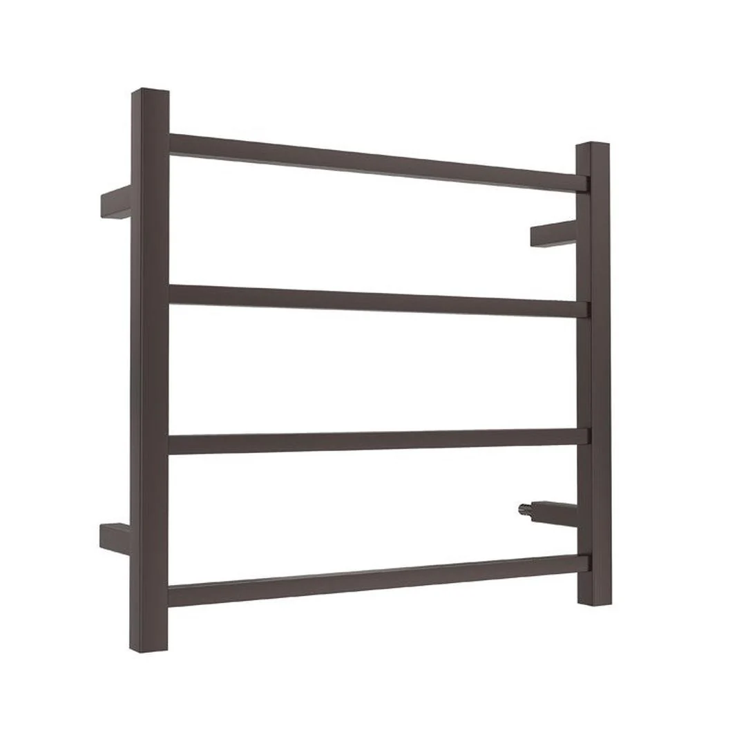 Linsol Spirit 4 Bar Heated Towel Rail - Gunmetal