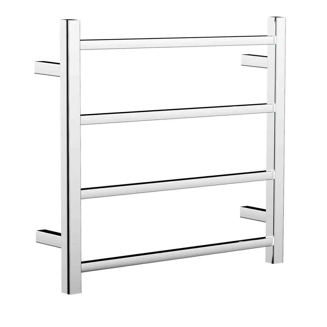 Linsol Spirit 4 Bar Non Heated Towel Rail - Chrome