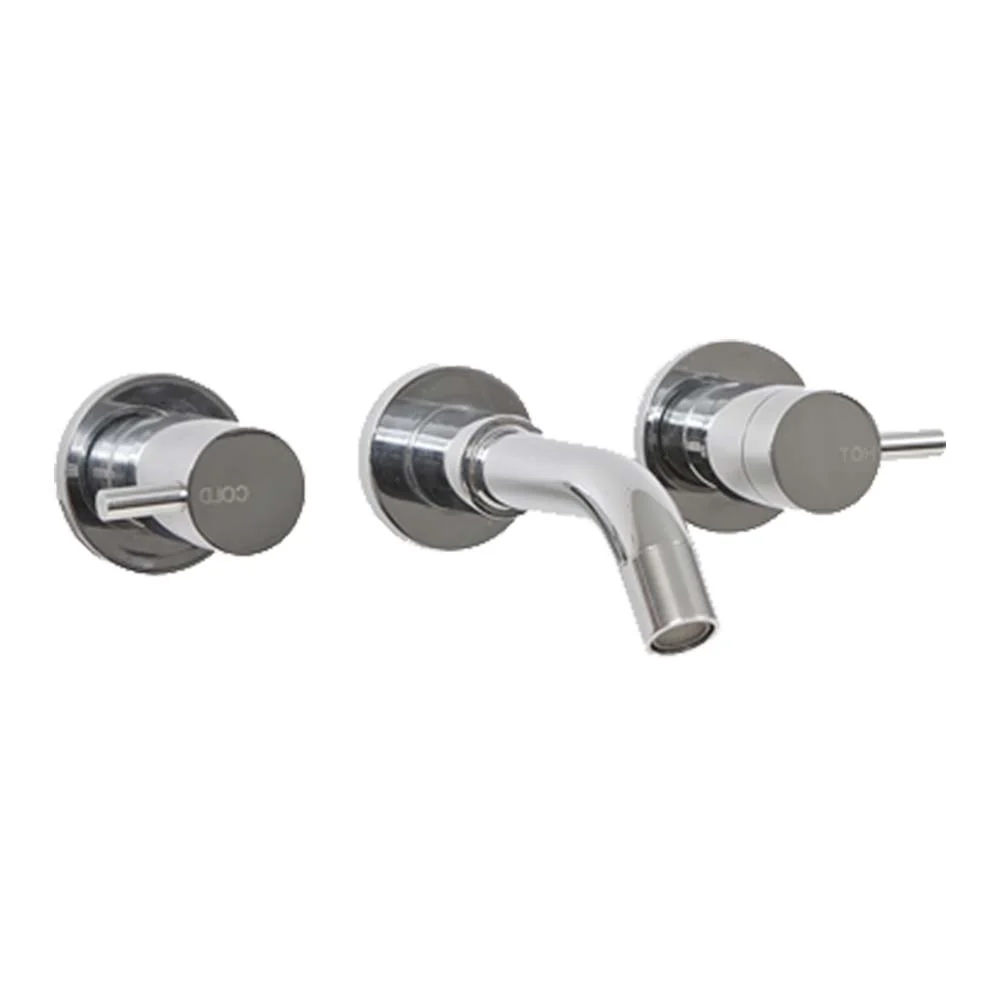 Mixx Spruce Lever 1/4 Turn C/Disc Bath Set - Chrome