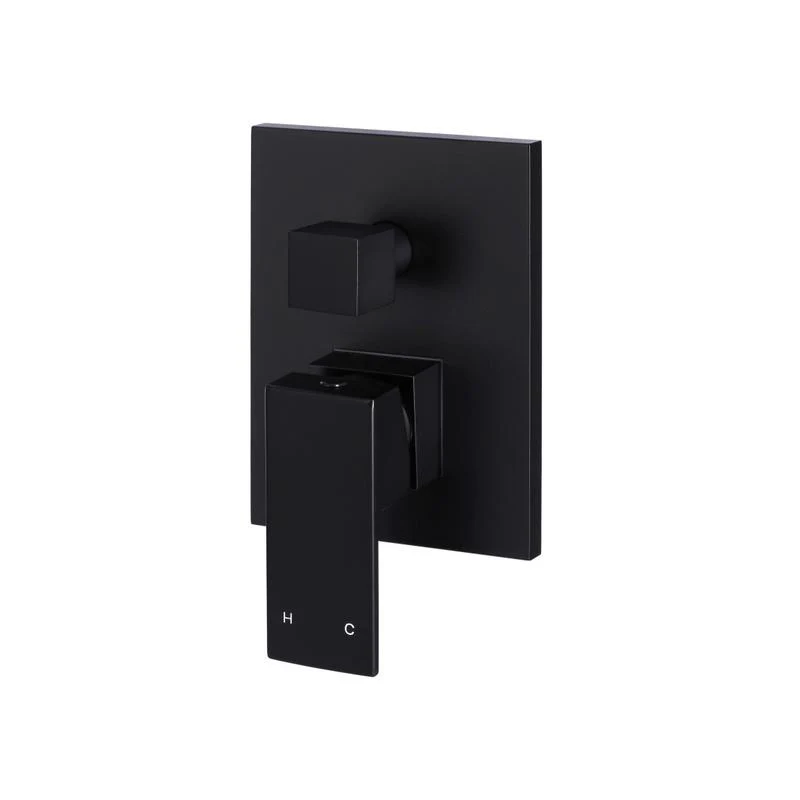 Meir Square Diverter Mixer - Black Matte