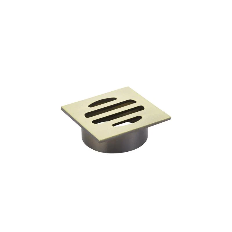 Meir Square Floor Grate Shower Drain 50mm outlet - PVD Tiger Bronze - Image 3