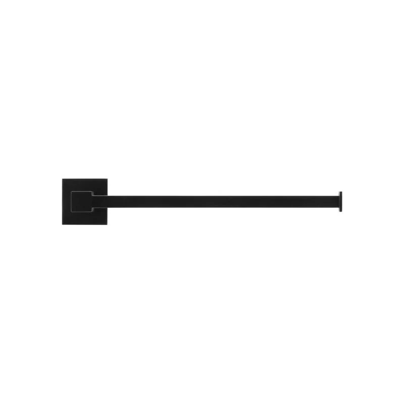 Meir Square Guest Towel Rail - Black Matte - Image 2