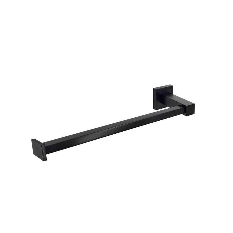 Meir Square Guest Towel Rail - Black Matte - Image 5