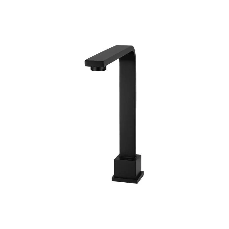 Meir Square High-Rise Swivel Hob Spout - Black Matte - Image 3