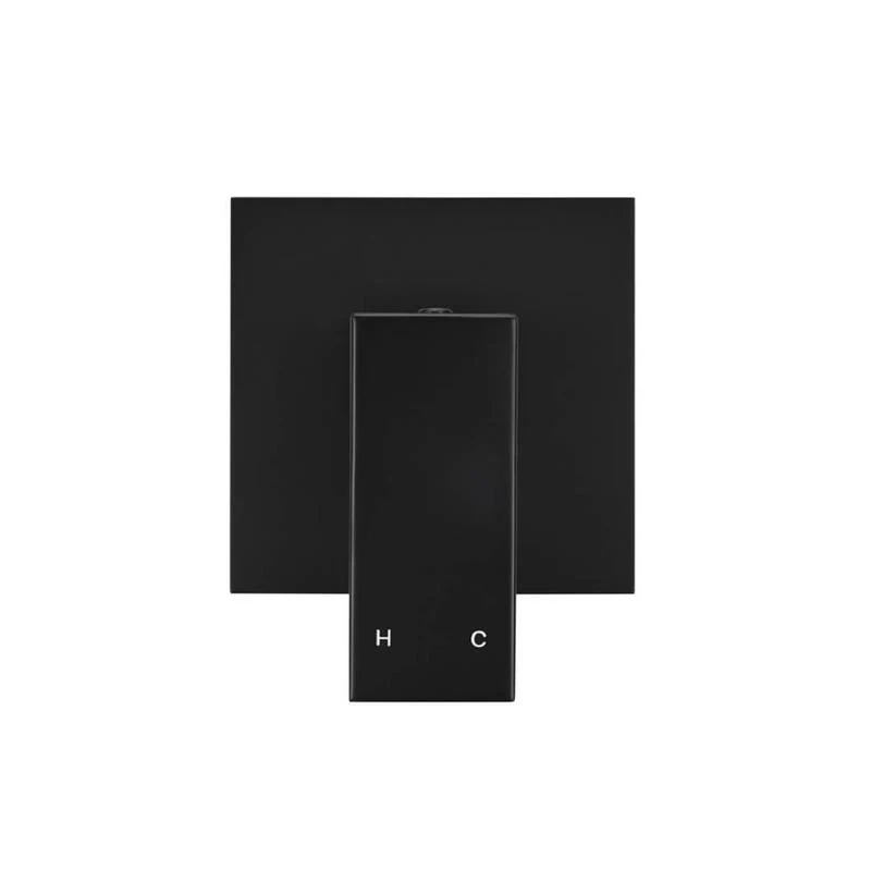 Meir Square Wall Mixer - Black Matte - Image 2