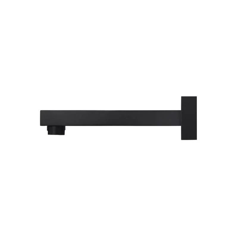 Meir Square Wall Spout - Black Matte - Image 2