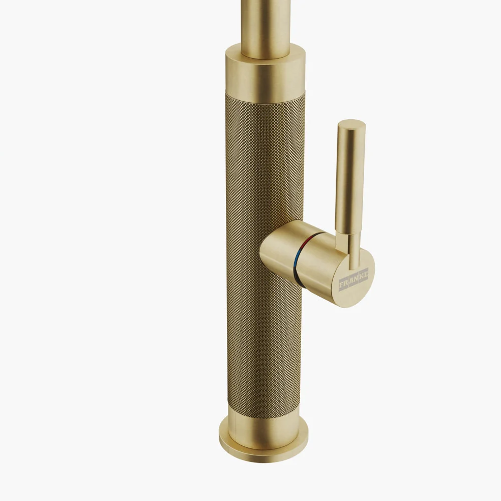 Franke Mythos Masterpiece Pull-Out Tap - Gold - Image 2