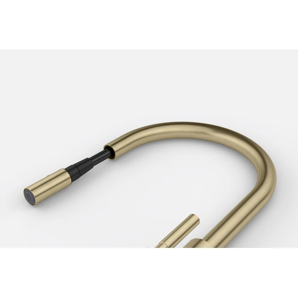 Franke Mythos Masterpiece Pull-Out Tap - Gold - Image 4