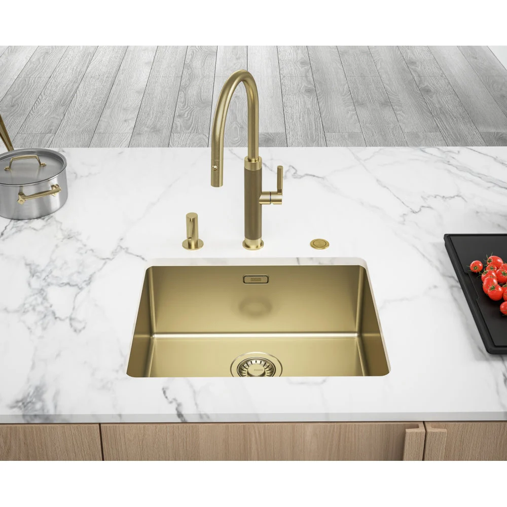 Franke Mythos Masterpiece Pull-Out Tap - Gold - Image 5