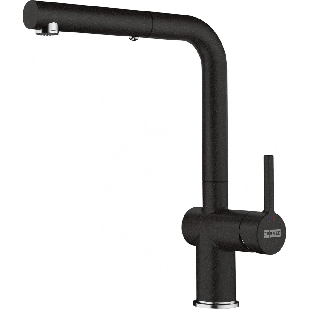 Franke Active Pull-Out Onyx/Chrome Tap