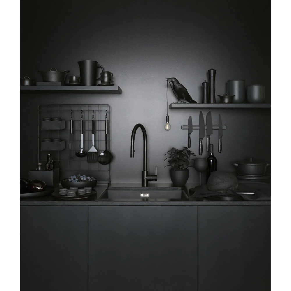 Franke Eos Neo BS Pull Out Tap - Industrial Black - Image 4