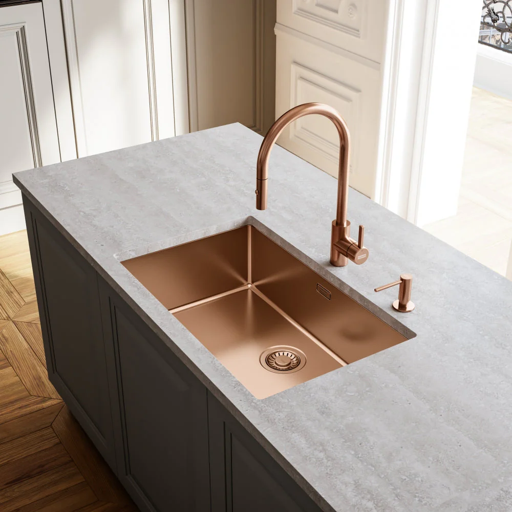 Franke Eos Neo Copper Pull-Out Tap - Image 2