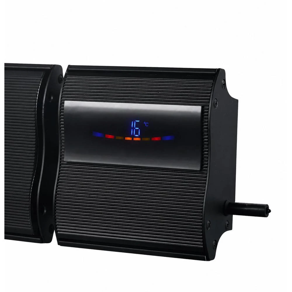 Thermogroup Lotus 1800W Long-Wave Outdoor Heater - Black - Image 3