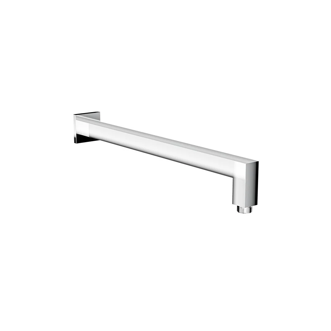 Linsol Tiana 400mm Square Wall Arm - Chrome - Image 2