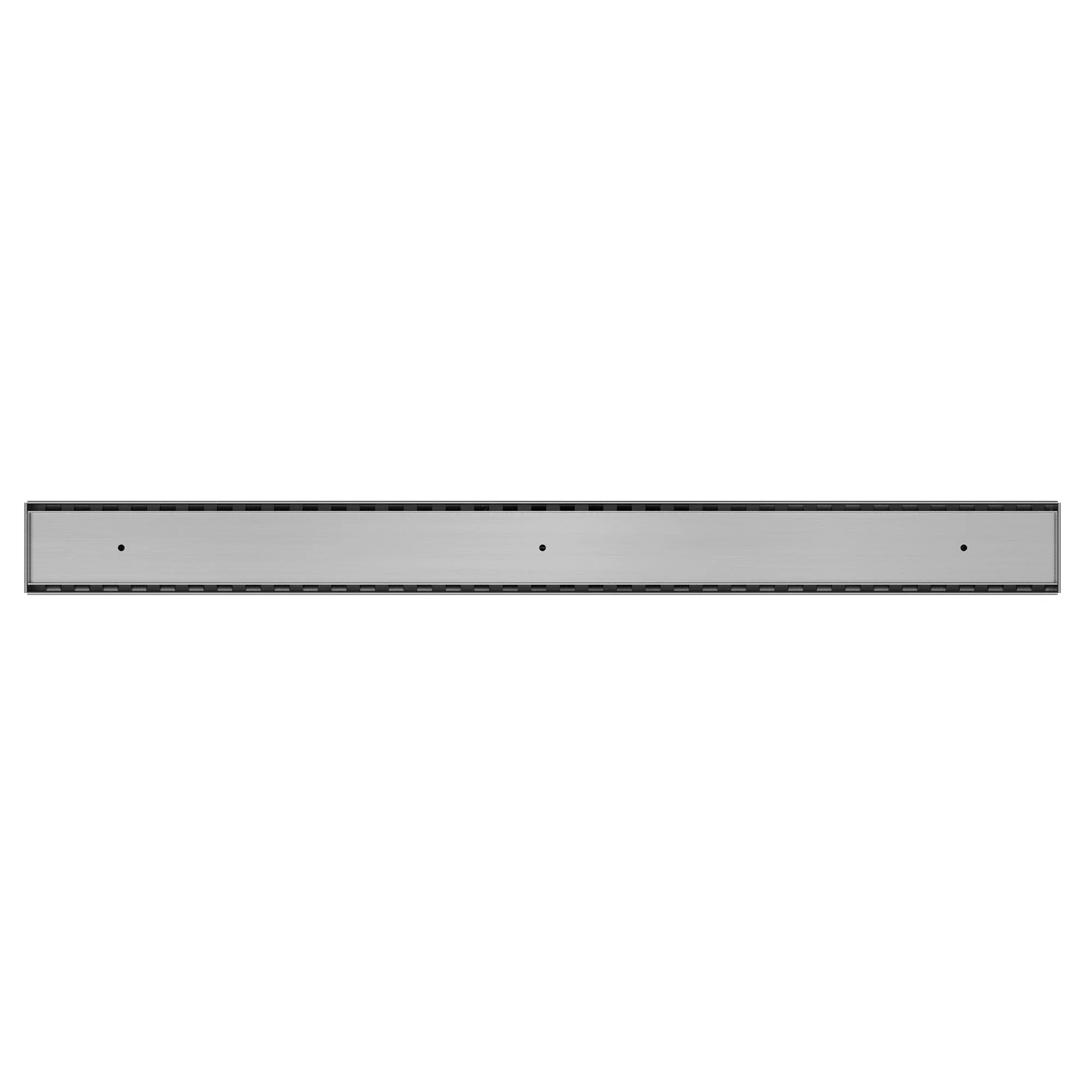 Nero Tile Insert V Channel Floor Grate 50mm Outlet With Hole Saw - Gun Metal