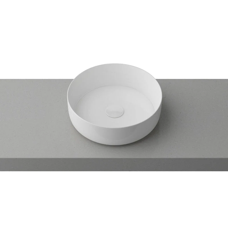Timberline Allure Above Counter Basin - Light Grey Matt
