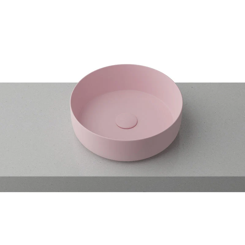 Timberline Allure Above Counter Basin - Pink Matt