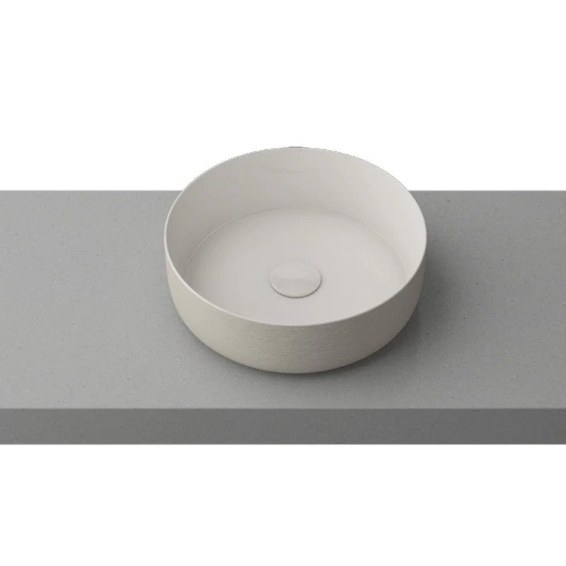 Timberline Allure Above Counter Basin - Raked White Gloss - Image 2
