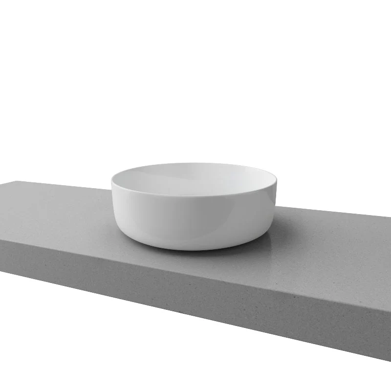 Timberline Allure Above Counter Basin - White Gloss - Image 3