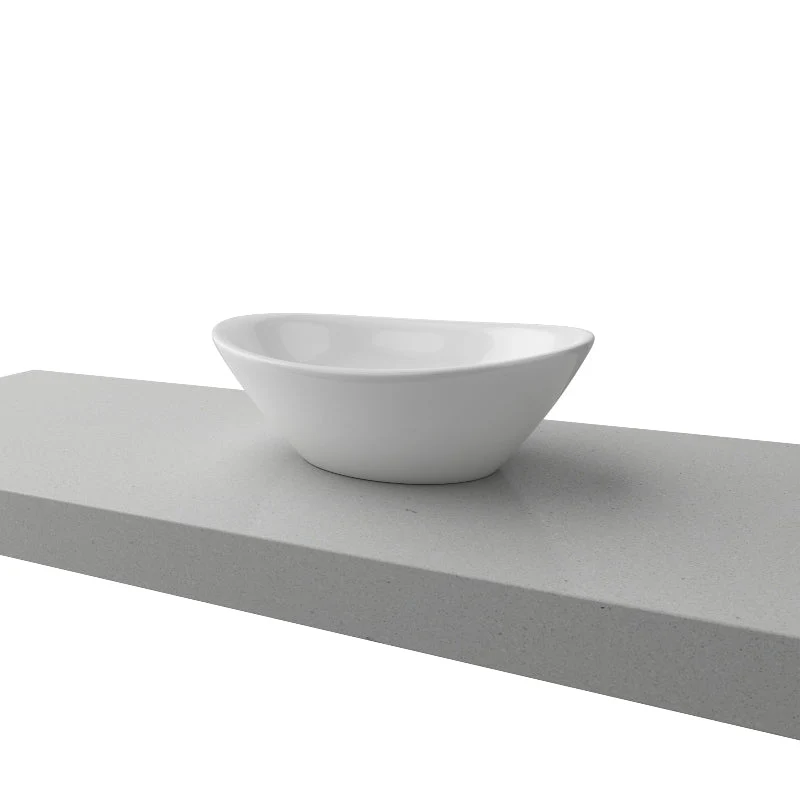 Timberline Elite Above Counter Basin - White Matt - Image 2