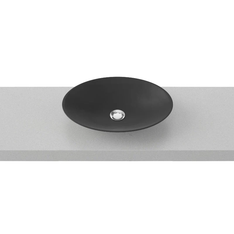 Timberline Feather Above Counter Basin - Black Matt - Image 2