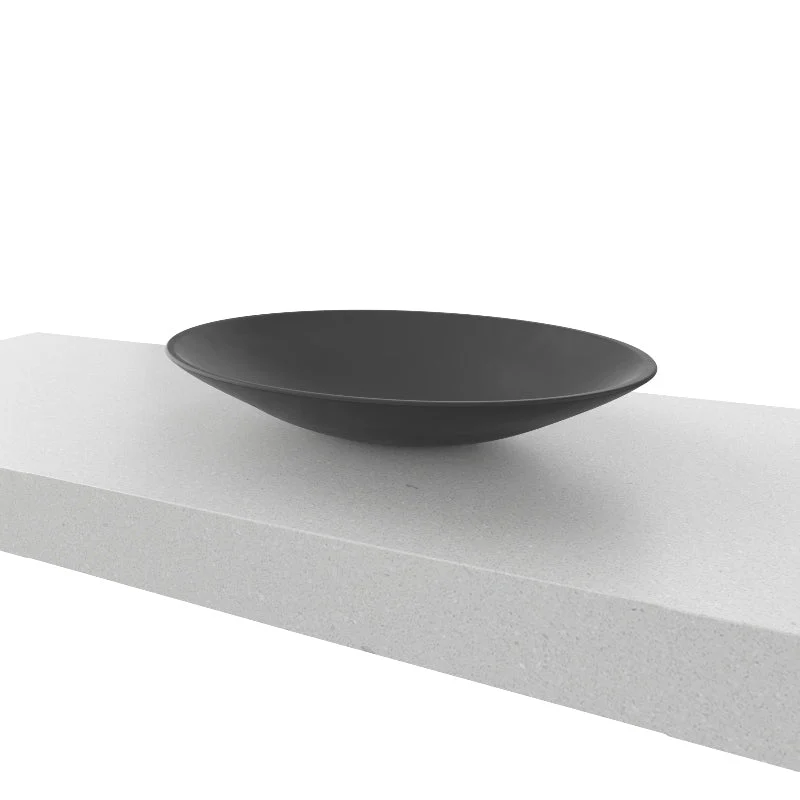 Timberline Feather Above Counter Basin - Black Matt - Image 3