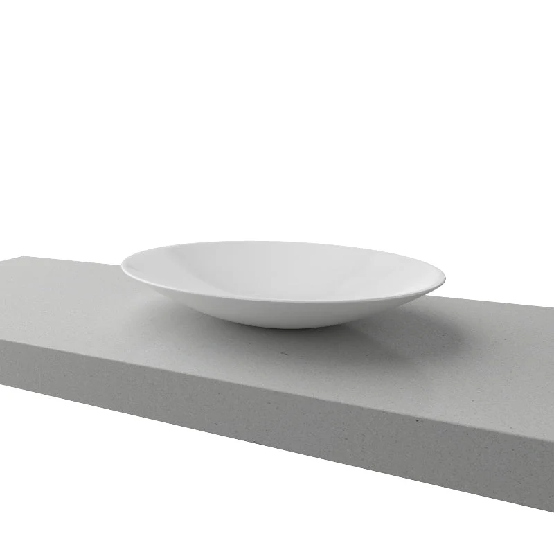 Timberline Feather Above Counter Basin - White Matt - Image 2