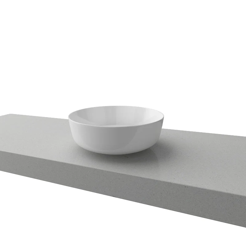 Timberline Gem Above Counter Basin - White Gloss - Image 4