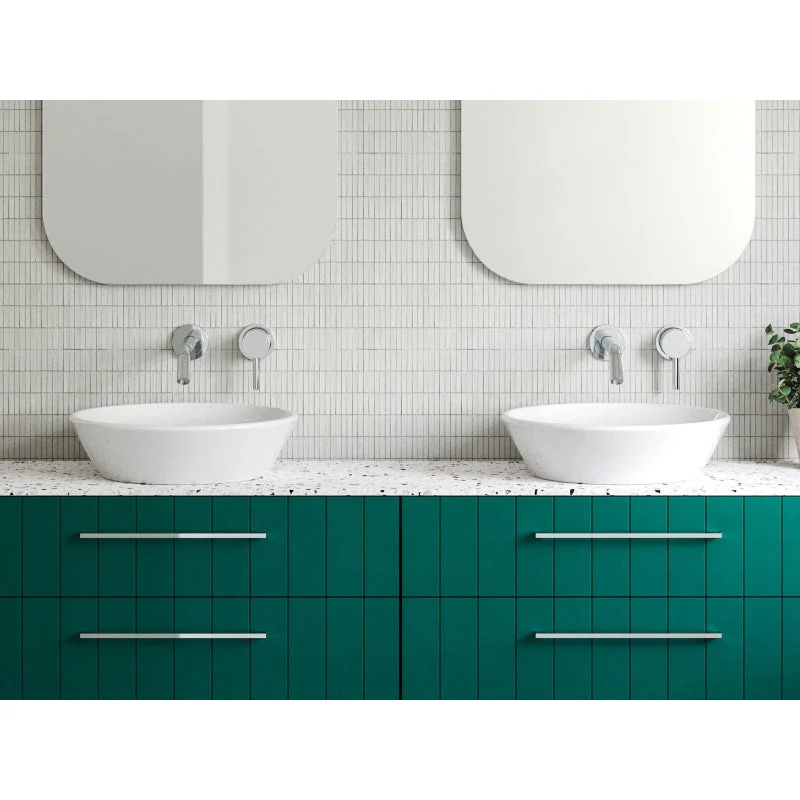 Timberline Jupiter Above Counter Basin - White Gloss - Image 2