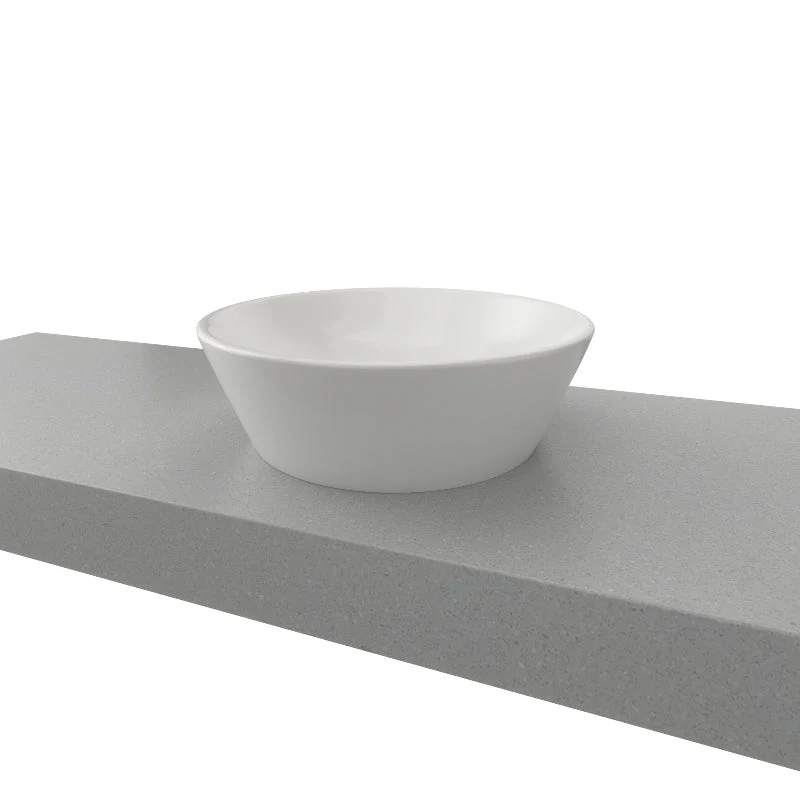Timberline Jupiter Above Counter Basin - White Gloss - Image 4
