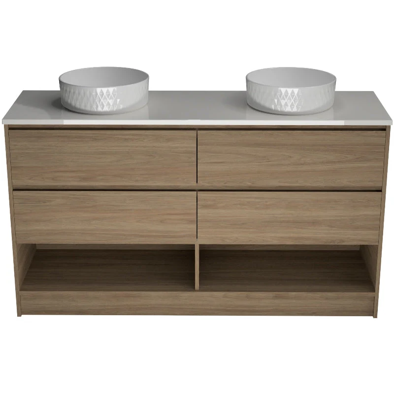 Timberline Kansas Freestanding Vanity - Slab Top - Image 9